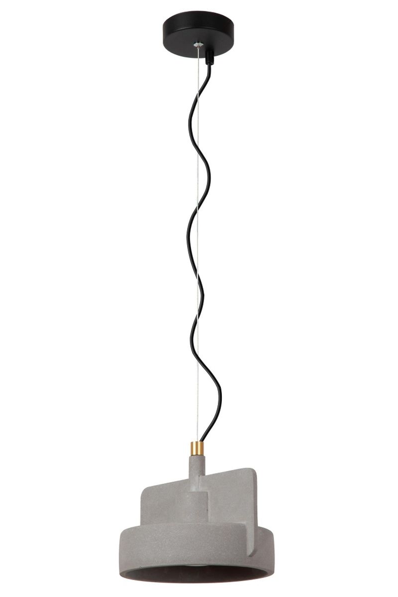 Lucide NINJA - Závesné svetlo - 1xE27 - Sivé